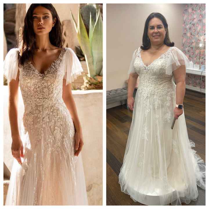 How much did your wedding dress alterations cost? - 1