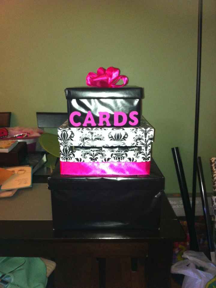 DIY Card Box DONE!!!