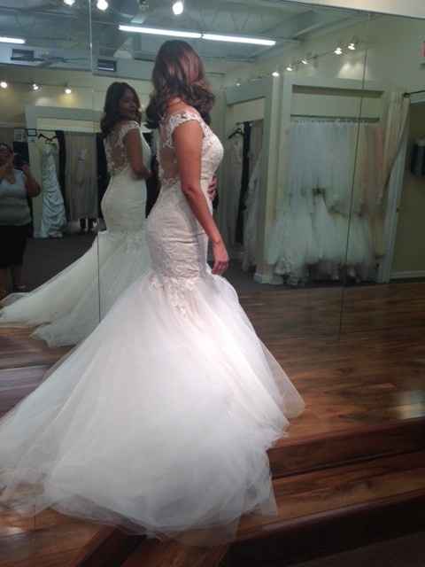 CASSANDRA WEDDING DRESS BY MAGGIE SOTTERO Real Life Bride Pics :)