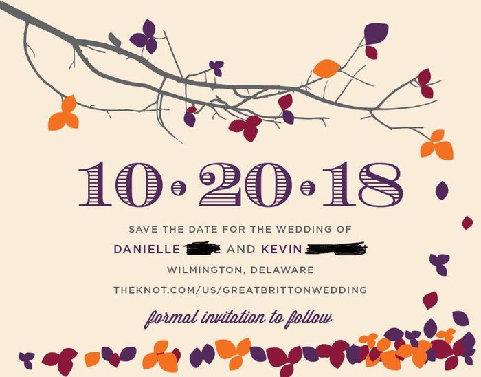 Save the dates - picture or no picture? 7