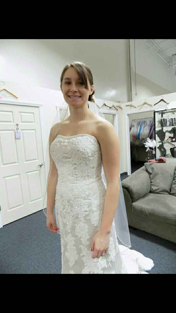 I said yes to the dress!!