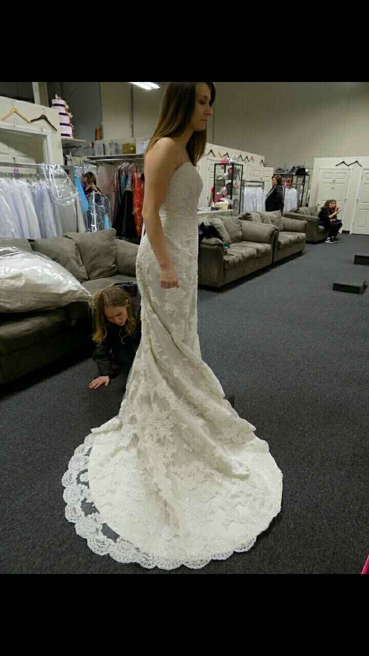 I said yes to the dress!!