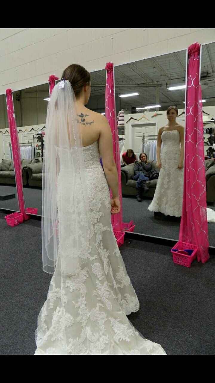 I said yes to the dress!!