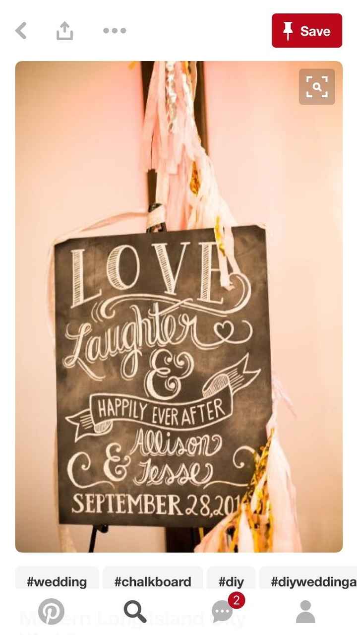 Wedding sign?