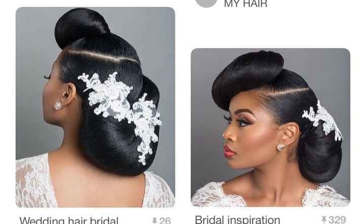 Hair Trials for Afro-American Brides