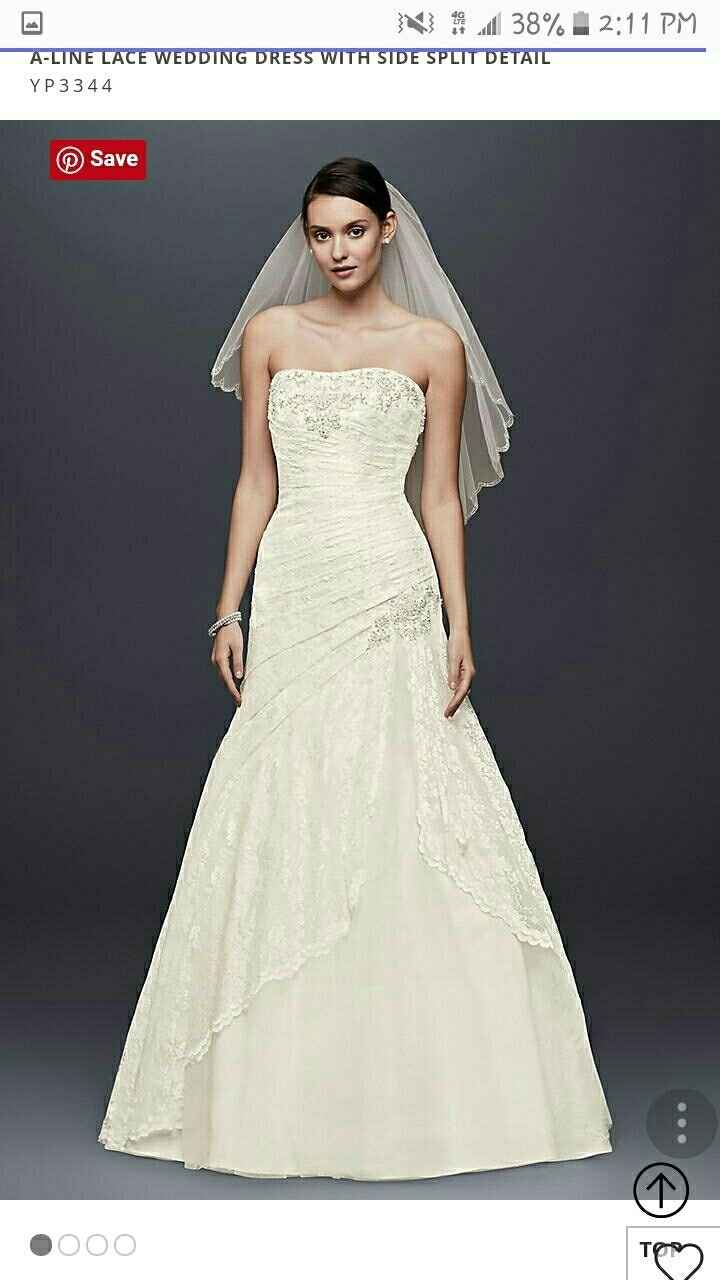 Said yes to the dress!