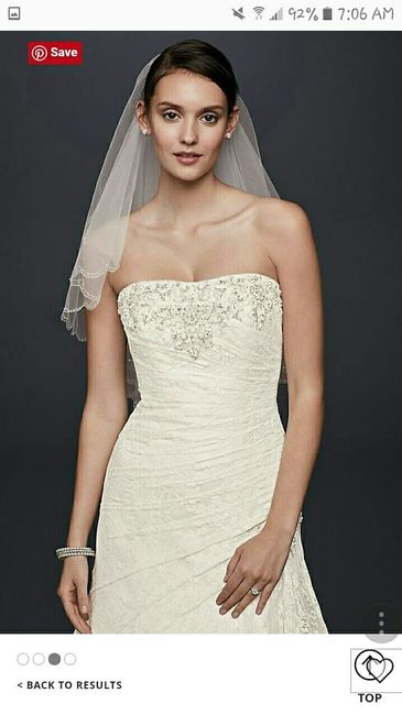 Said yes to the dress!