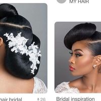 Hair Trials for Afro-American Brides