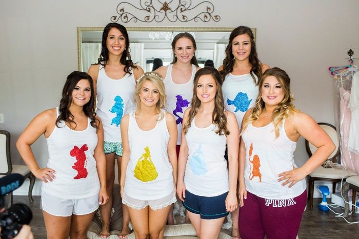 Disney tanks we were on my bachelorette to WDW! 