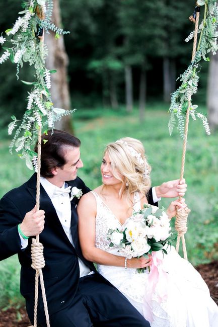 tree swing at our venue 