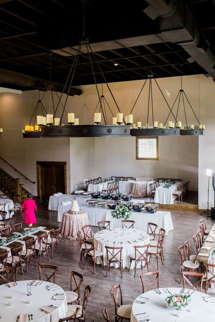 our head table! allowed our bridal party to sit with their dates and significant others 