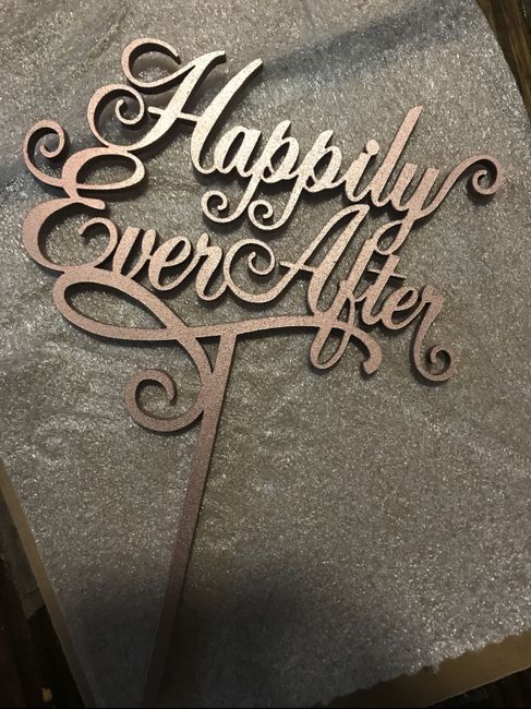 Show me your cake toppers - 1