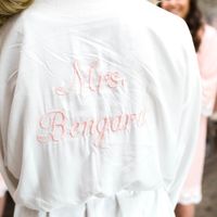 back of Etsy robe for me! 