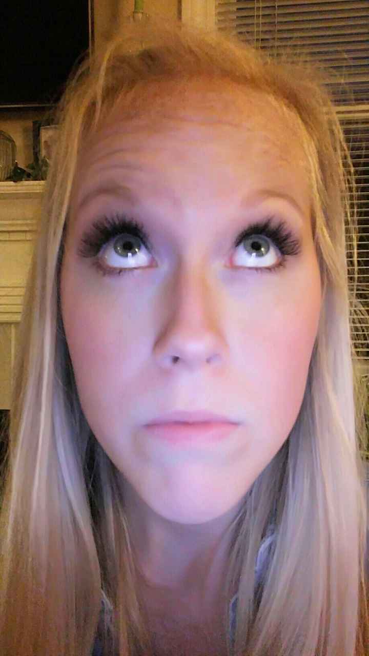 If you had lash extensions let me see them!