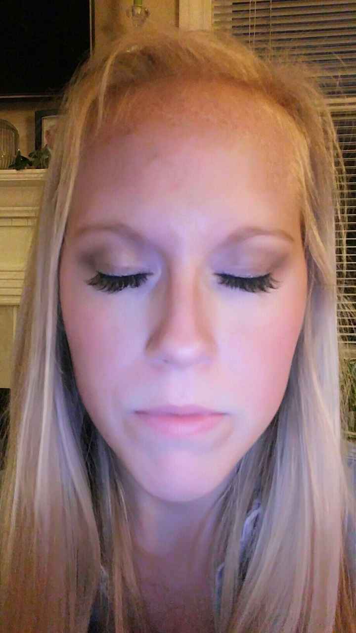 If you had lash extensions let me see them!