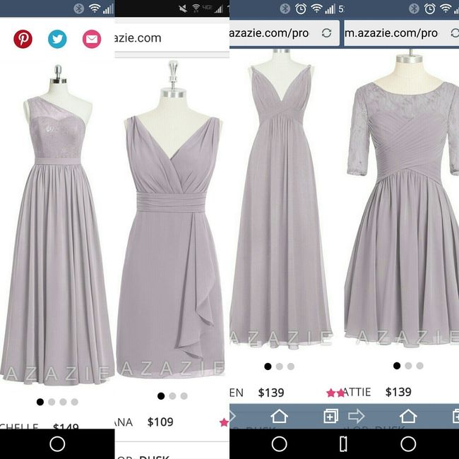 Show me your bridesmaids dresses