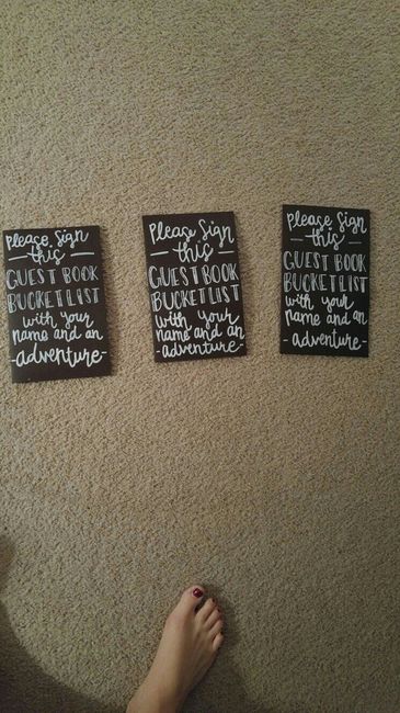 Guestbook ideas
