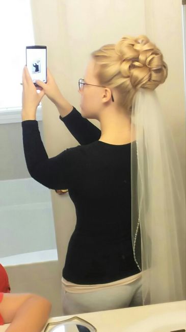 How are you planning to do your hair for the big day?
