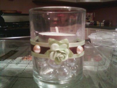 DIY Votive/Tea-light holders **PICS**/Tutorial