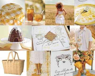 Centerpiece ideas for bumble bee themed wedding