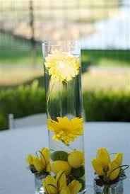 Centerpiece ideas for bumble bee themed wedding
