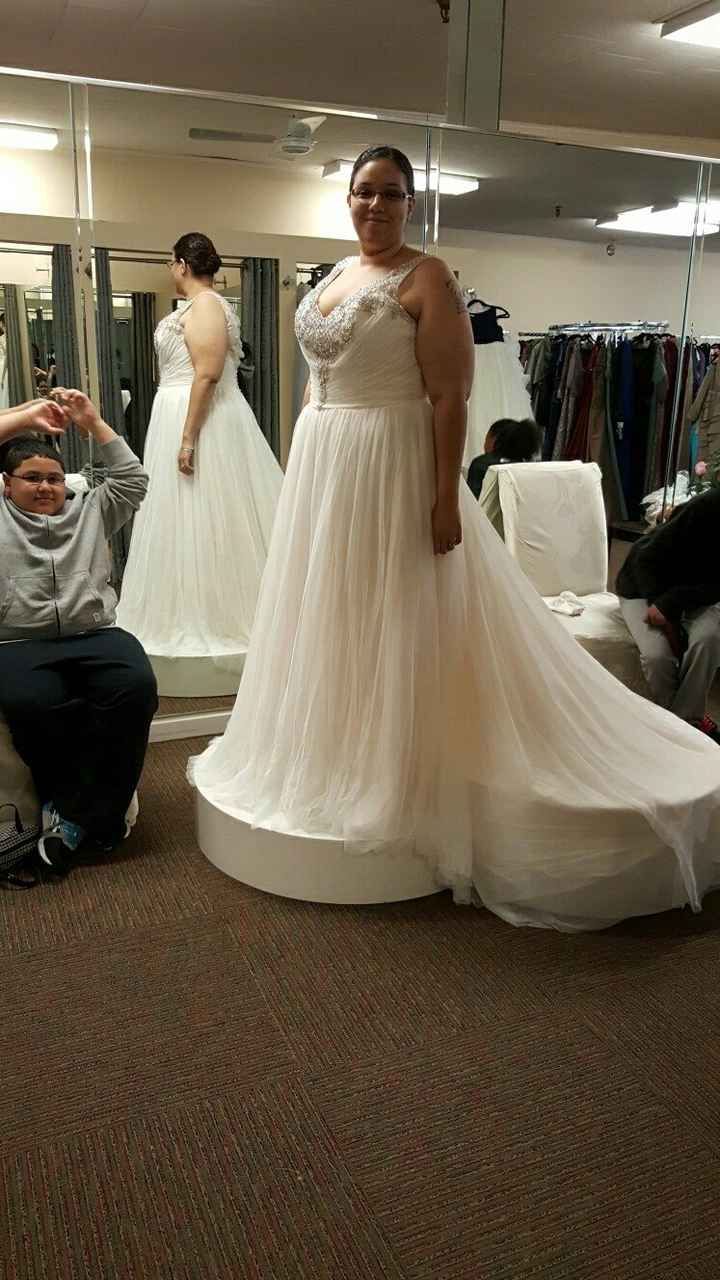 Committed wedding dress sin