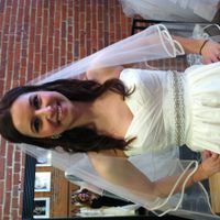 Visited the dress!....Ended up loving a veil!