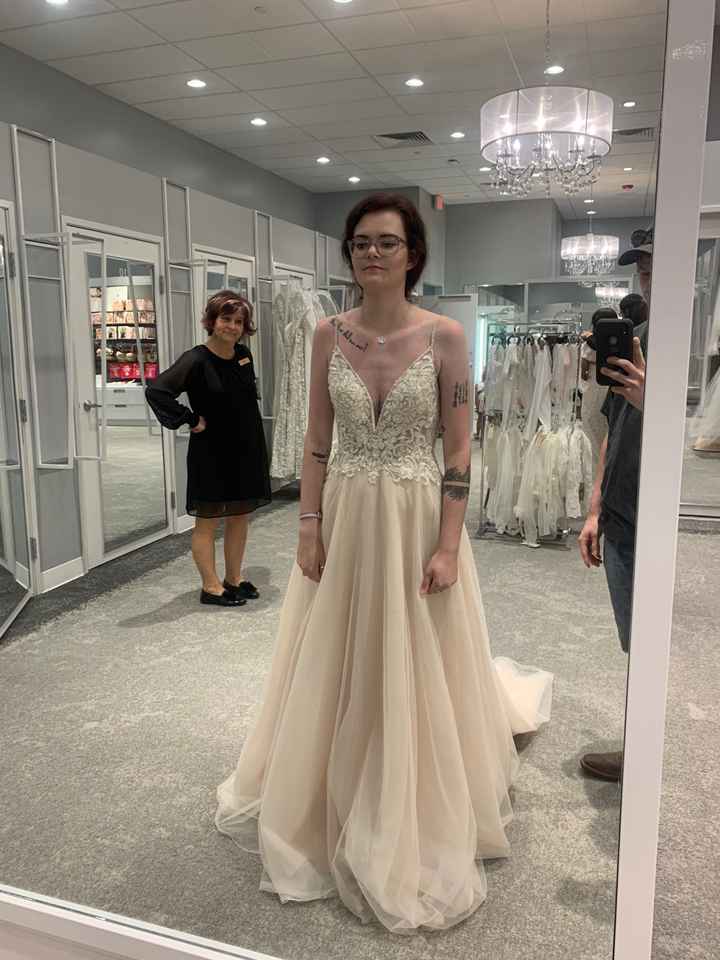 White? Ivory? Champagne? What shade is your wedding dress? - 1