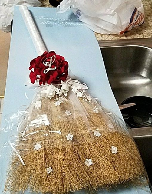 Jumping the broom *Paging Elphaba*