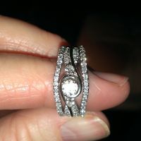 What rings look like after soldering!
