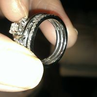 What rings look like after soldering!