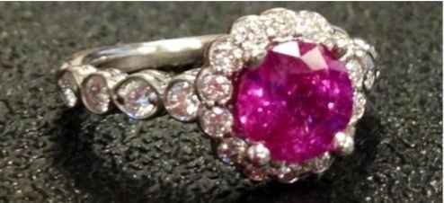 Non-diamond engagement rings? O.o