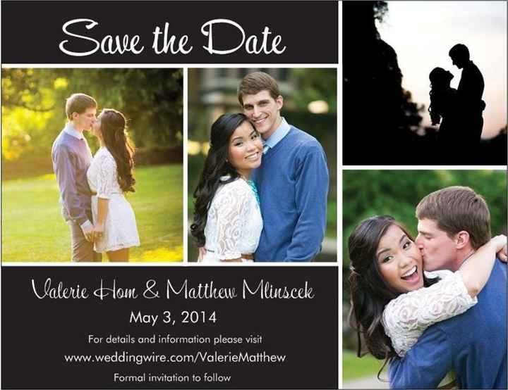 DIY SAVE THE DATES/ PLEASE POST PICS