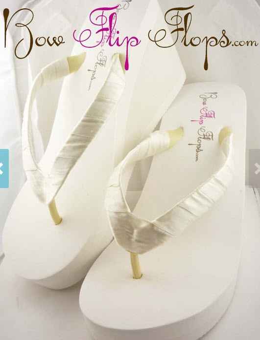 Show Me Your Wedding Sandals/Flip Flops/Wedges!