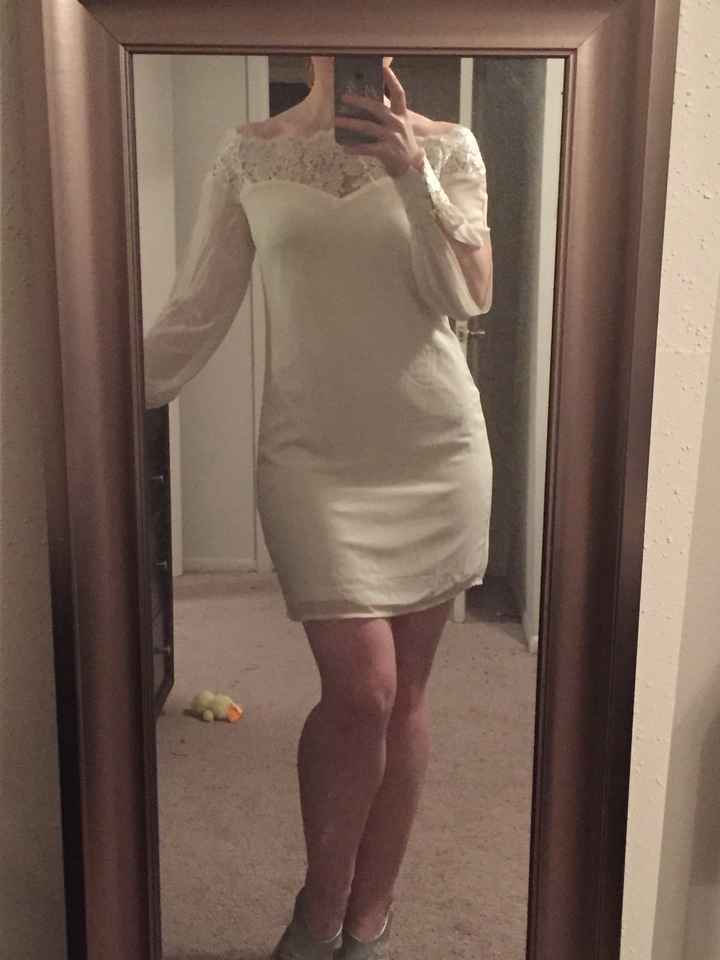 Opinions on this possible Rehearsal Dinner Dress