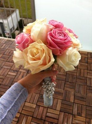24 hours...pic of my bouquet!