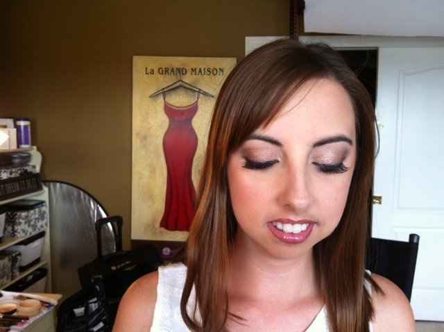 I'm backkkk....and...I bought a DRESS!!!!! **dress and make up trial pics**