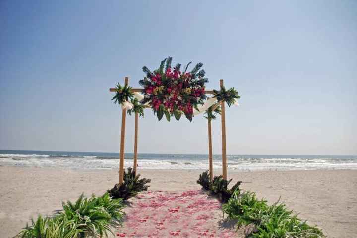 Beach Brides...share your experience or plans.