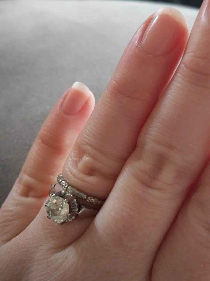 I feel whole again!. . . time for another ring post