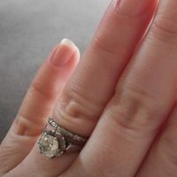 I feel whole again!. . . time for another ring post
