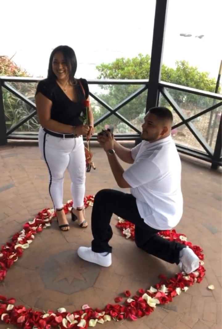 Was your proposal a surprise? Or did you see it coming?? 💍 - 1
