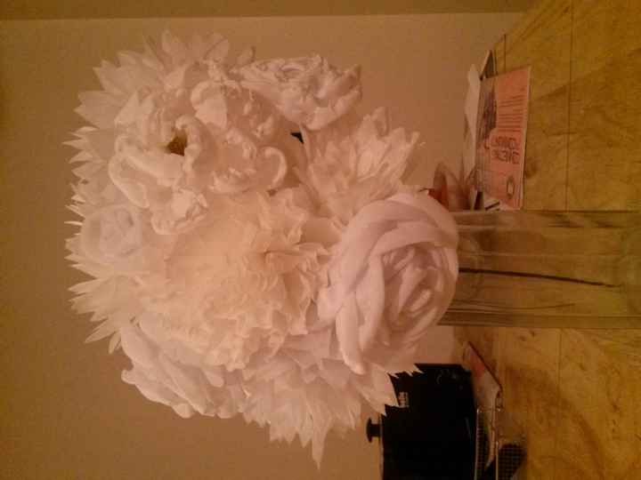 Are paper and fabric flowers tacky?