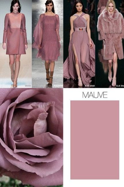 Mauve bridesmaid dress?