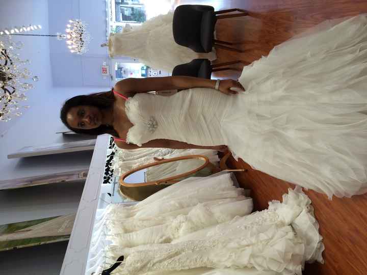 Dresses that didn't make the cut..