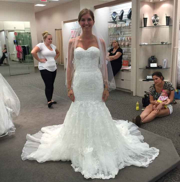 Show me your trumpet/mermaid style dress!!!