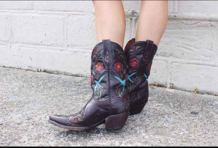 Am I the only one wearing boots?