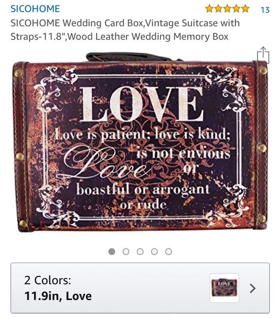 What are you using as a card box? - 1