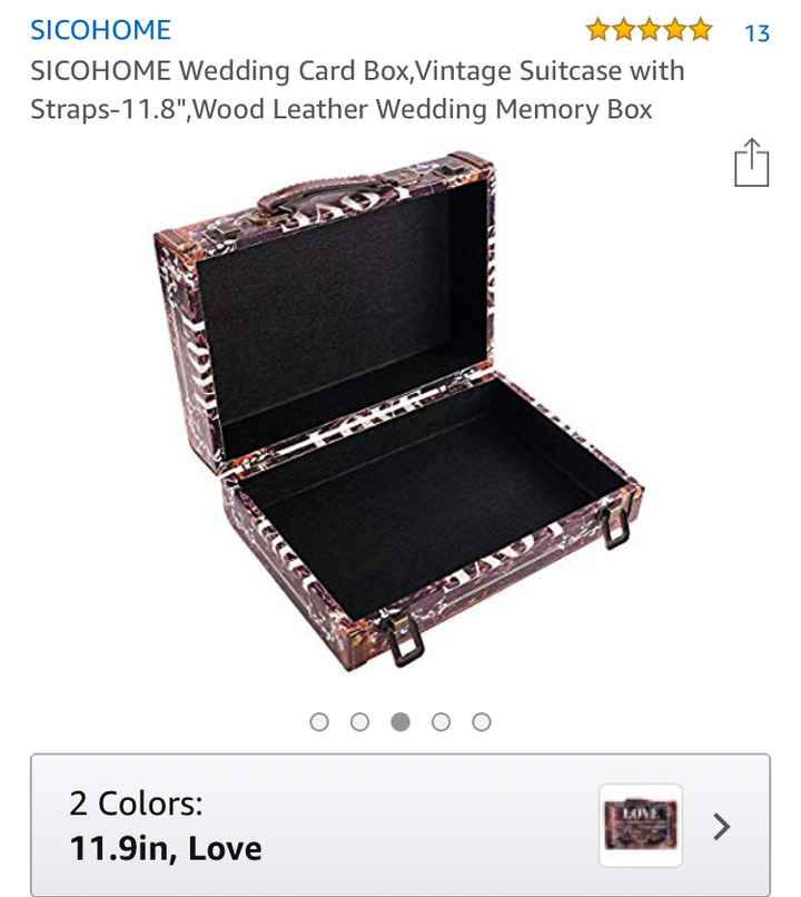 What are you using as a card box? - 2