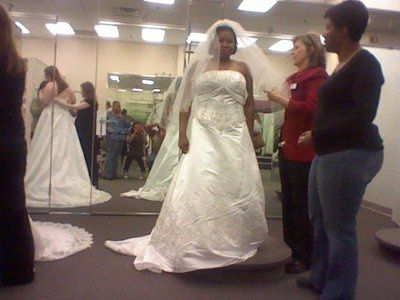 First time looking for wedding gowns