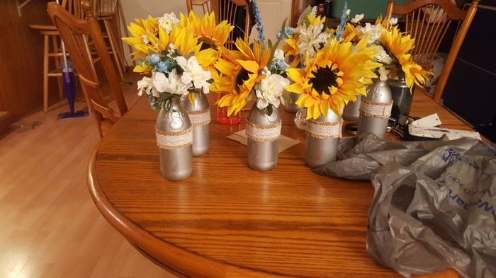Check out my centerpieces!! - 1